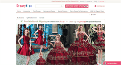 Desktop Screenshot of dreamymiss.com